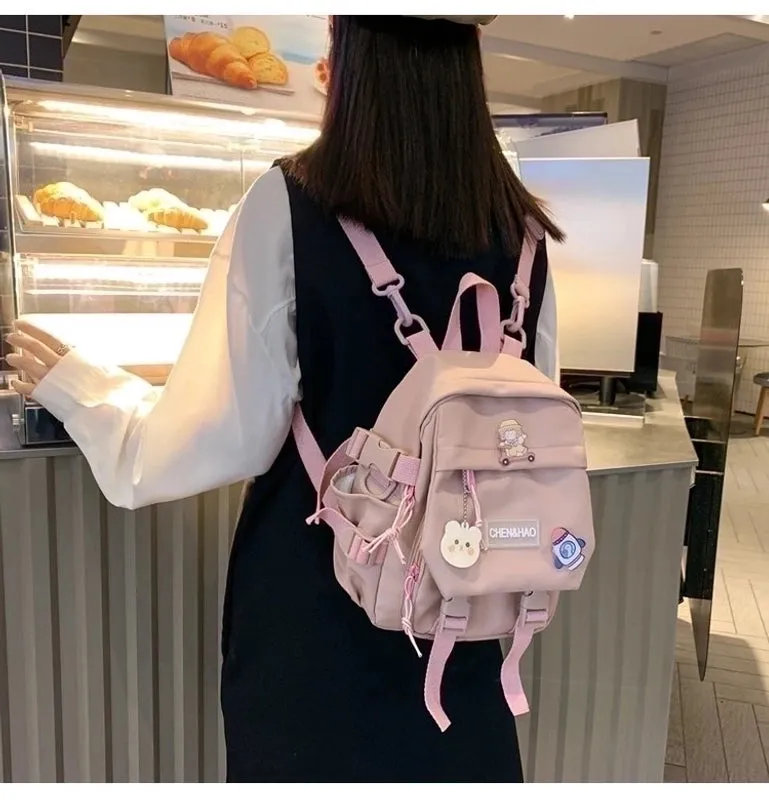 12 Inch Women's Backpack Street Fashion Backpacks