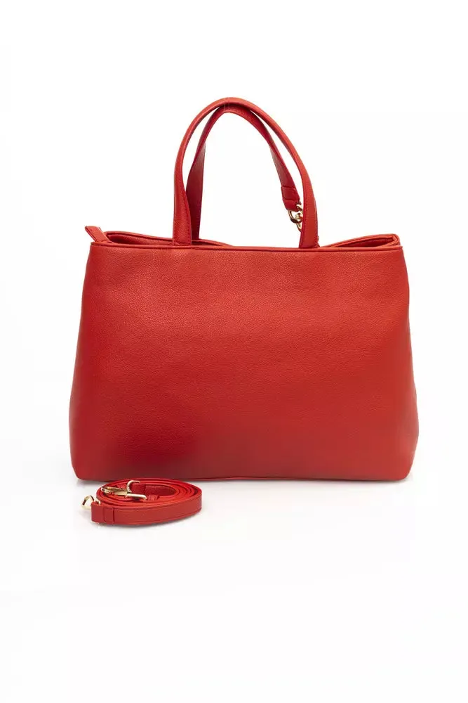 Baldinini Trend Red Polyethylene Women Handbag