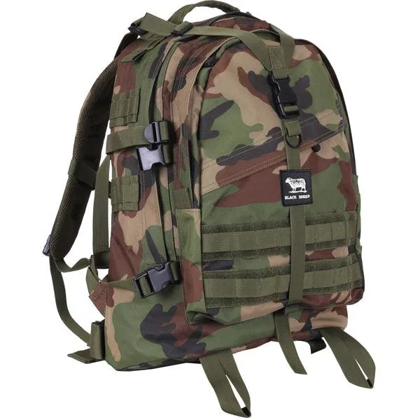 Black Sheep Tactical Backpack Large Woodland Camo