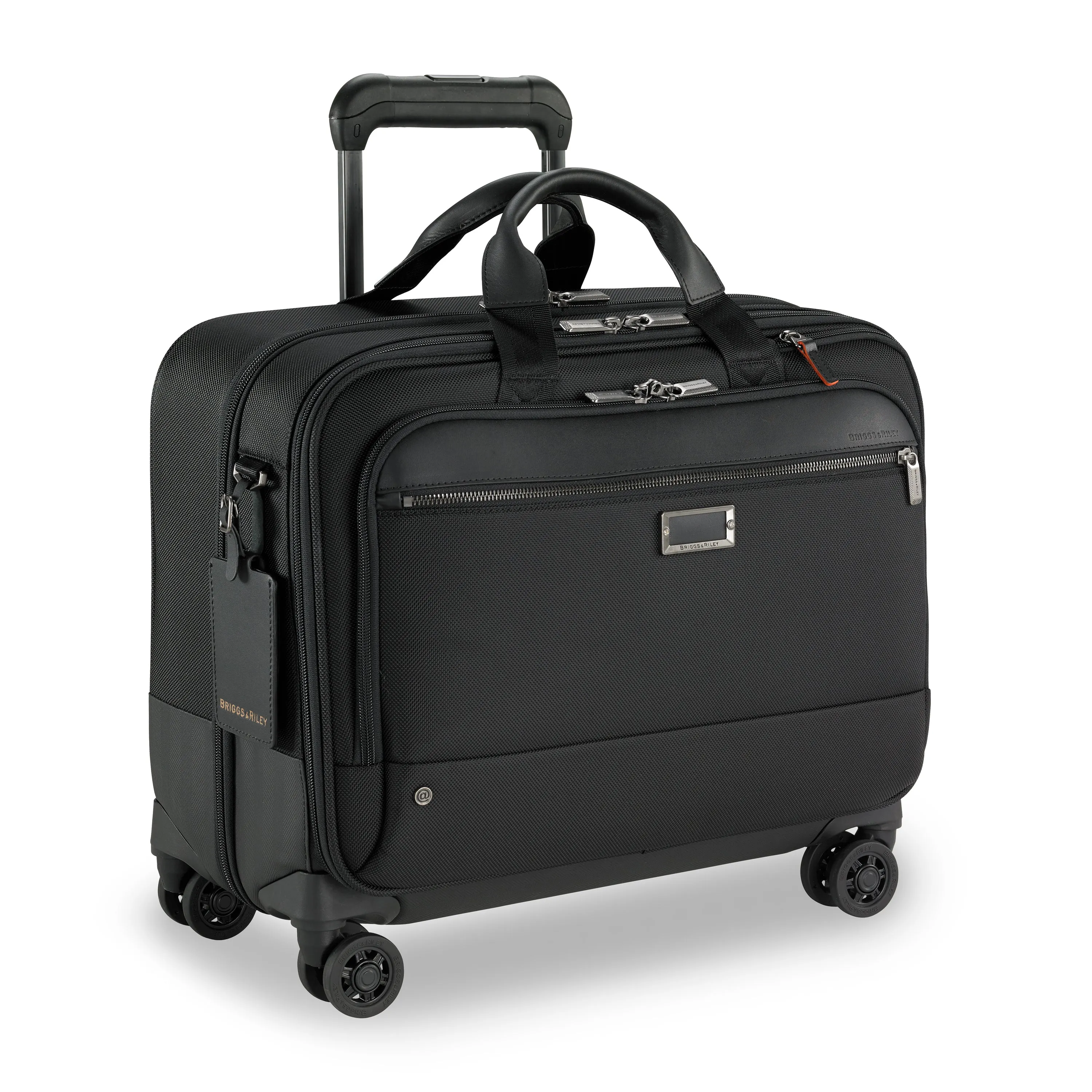 Briggs & Riley @WORK Collection Softside Large Spinner Zippered Briefcase (Free Monogram)- KR430SP