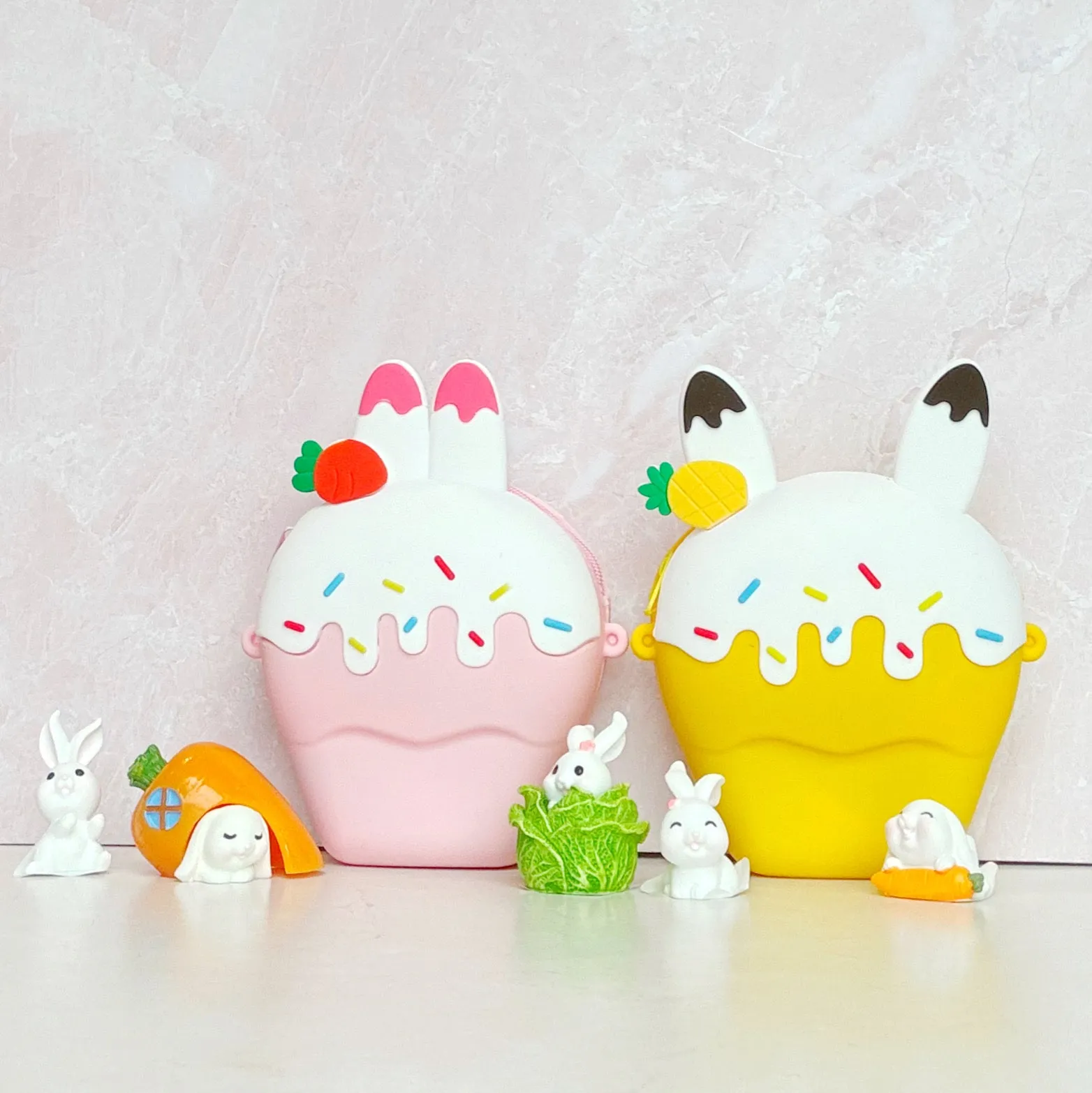 Bunny Ice Cream Kawaii Purse