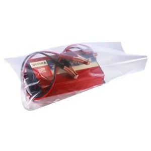 Clear Flat Poly Bags on a Roll 9 x 12 x 4 mil