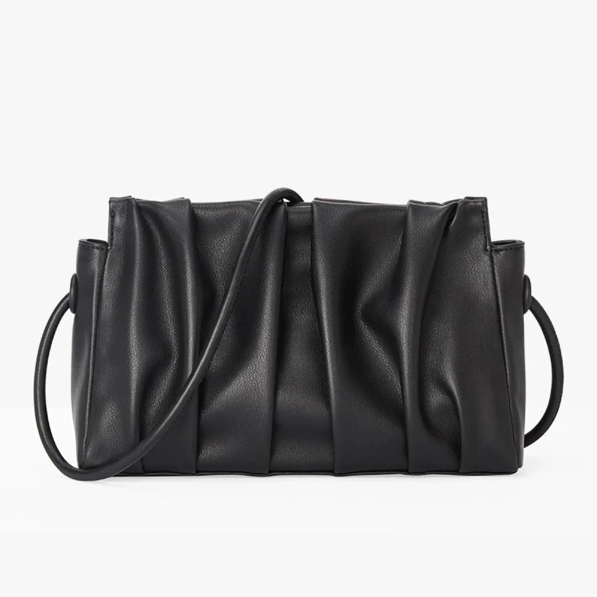 Cloud-Shaped Crossbody Bag With Magnetic-buckle