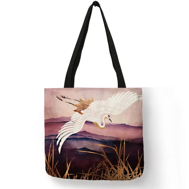 Crane Designer Tote Bag