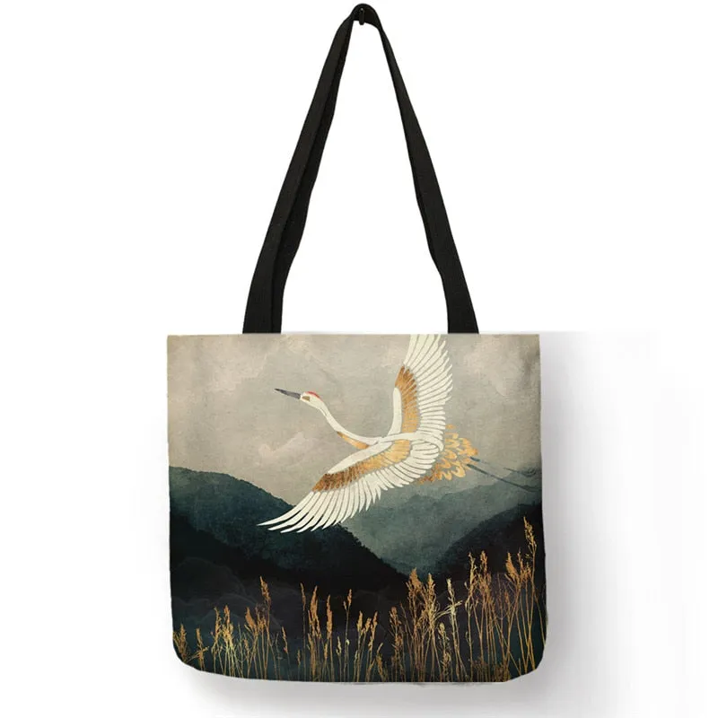 Crane Designer Tote Bag