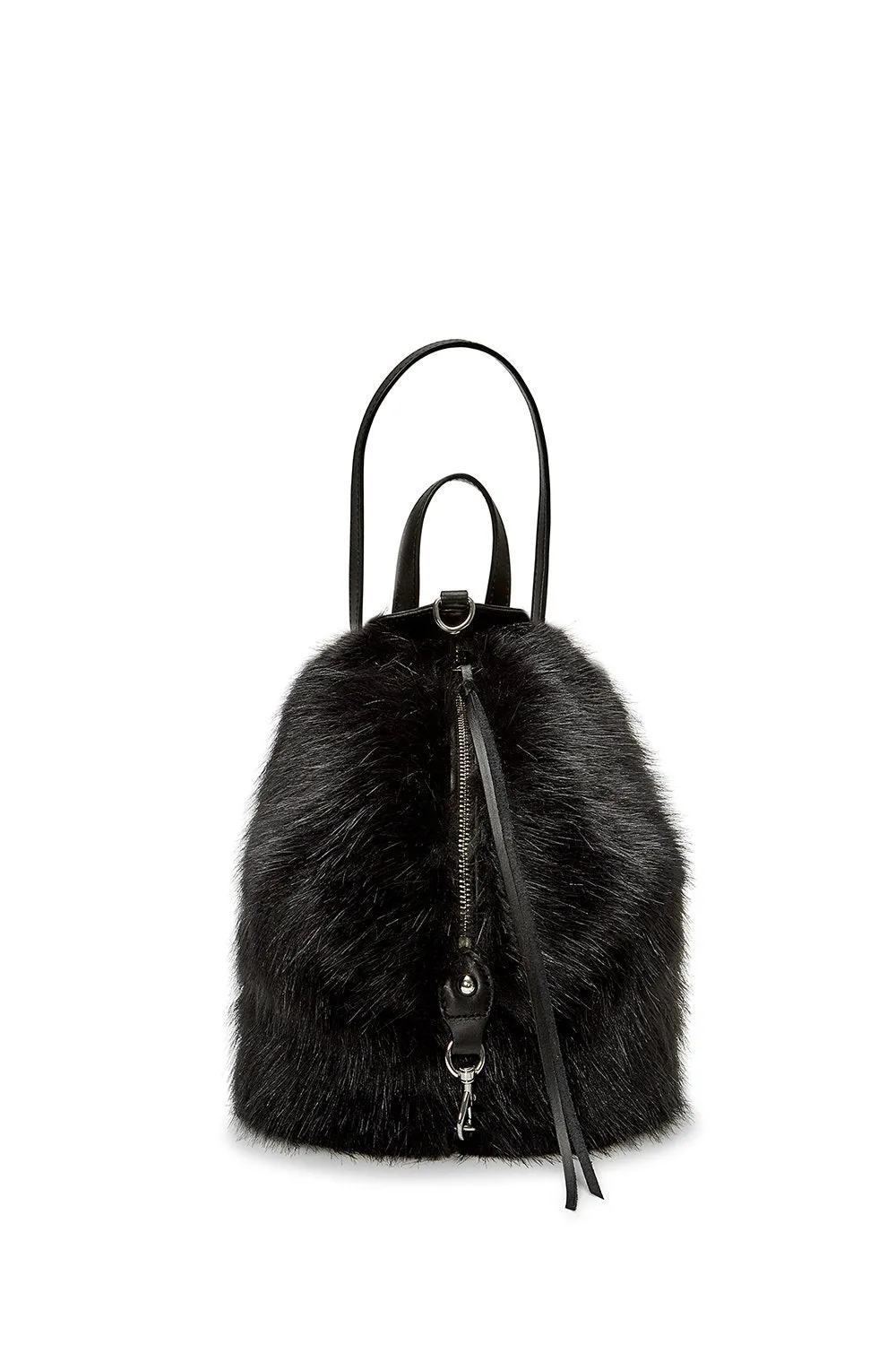 Faux Fur Convertible Mini Julian Backpack