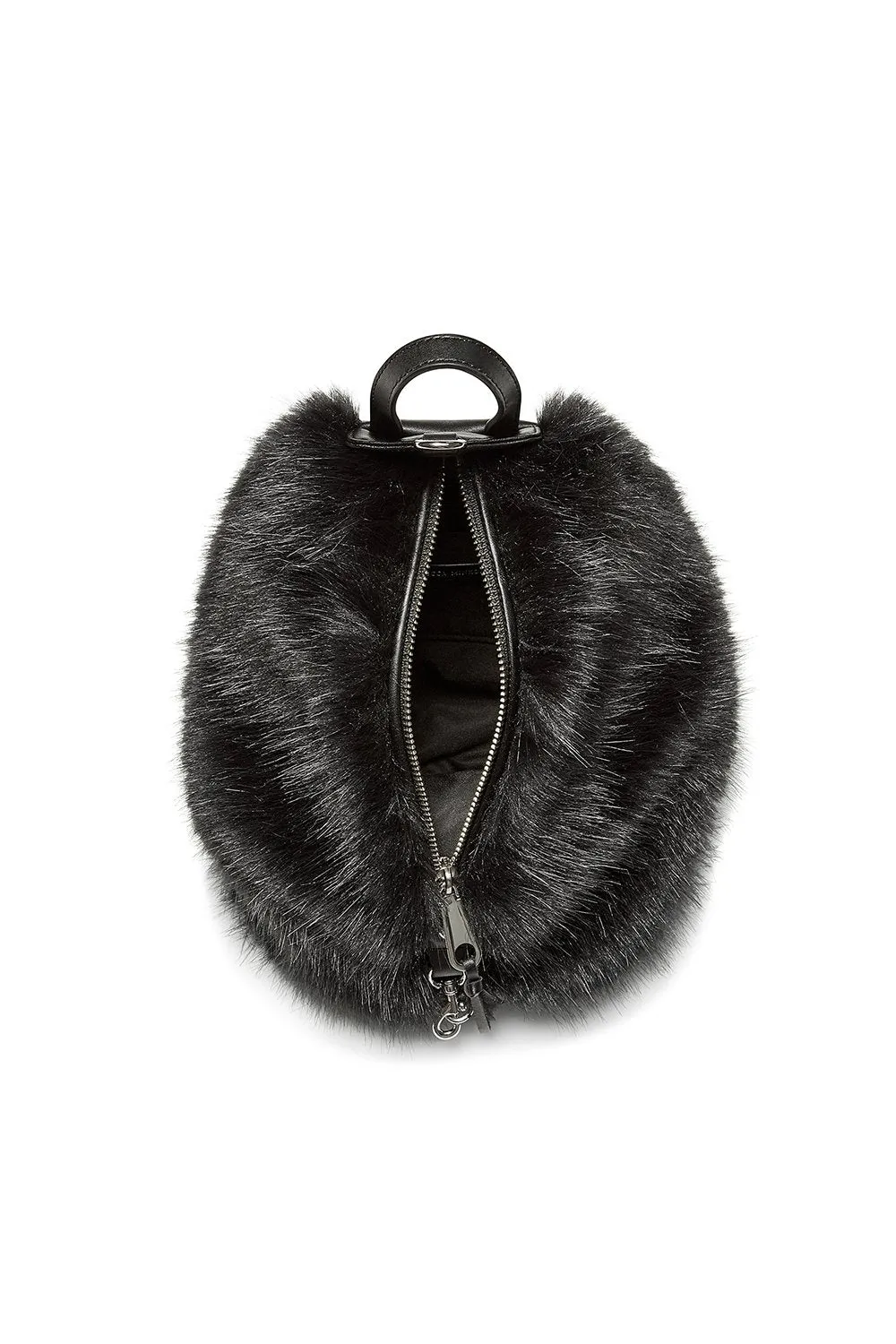 Faux Fur Convertible Mini Julian Backpack