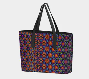 INNER VISUALS VEGAN LEATHER TOTE BAG | CAMERON GRAY