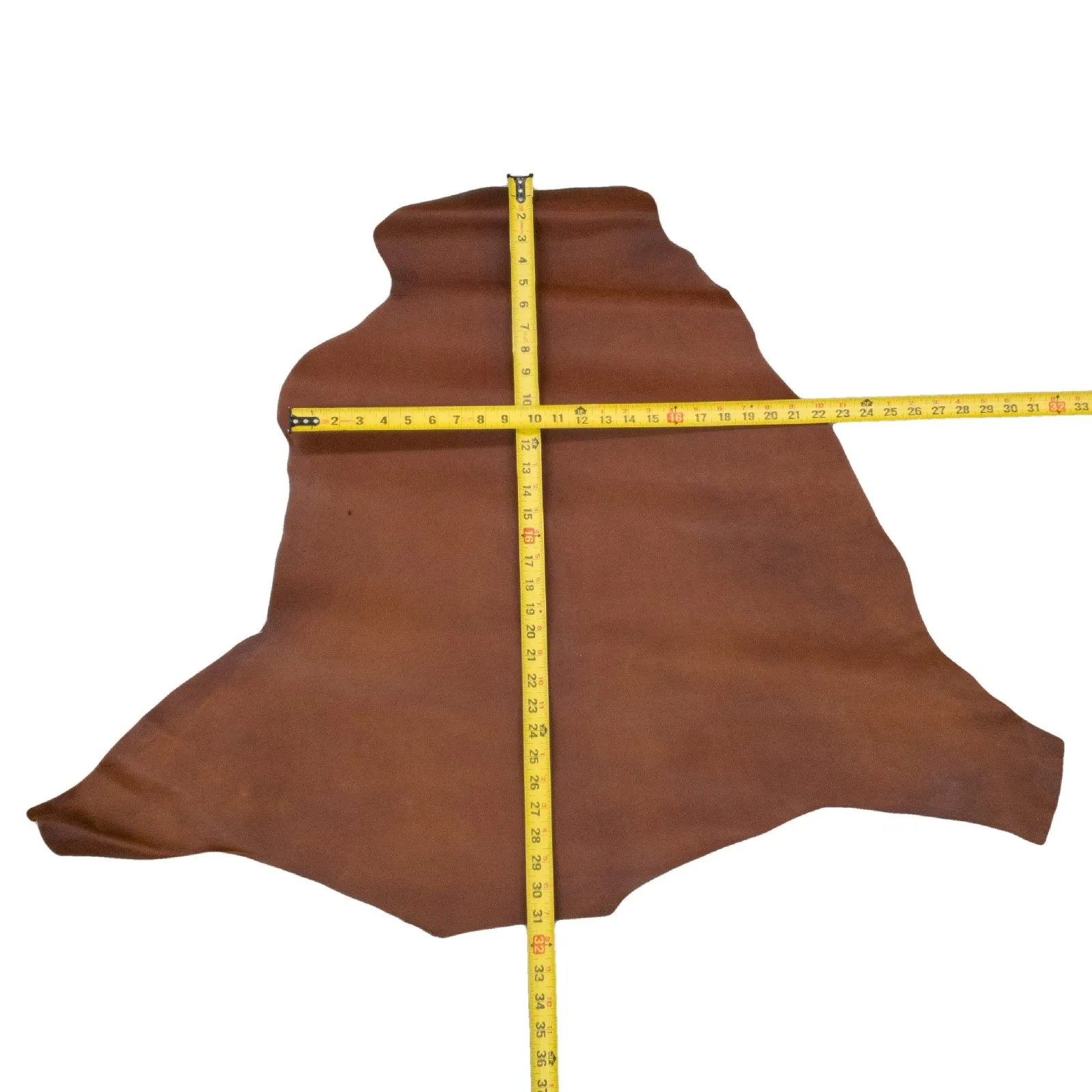 Kangaroo Tobacco Dyed Veg Tanned 5 - 7 Sq Ft Hides 2-3 oz