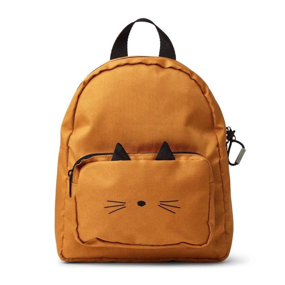 Liewood Allan Backpack in Cat Mustard