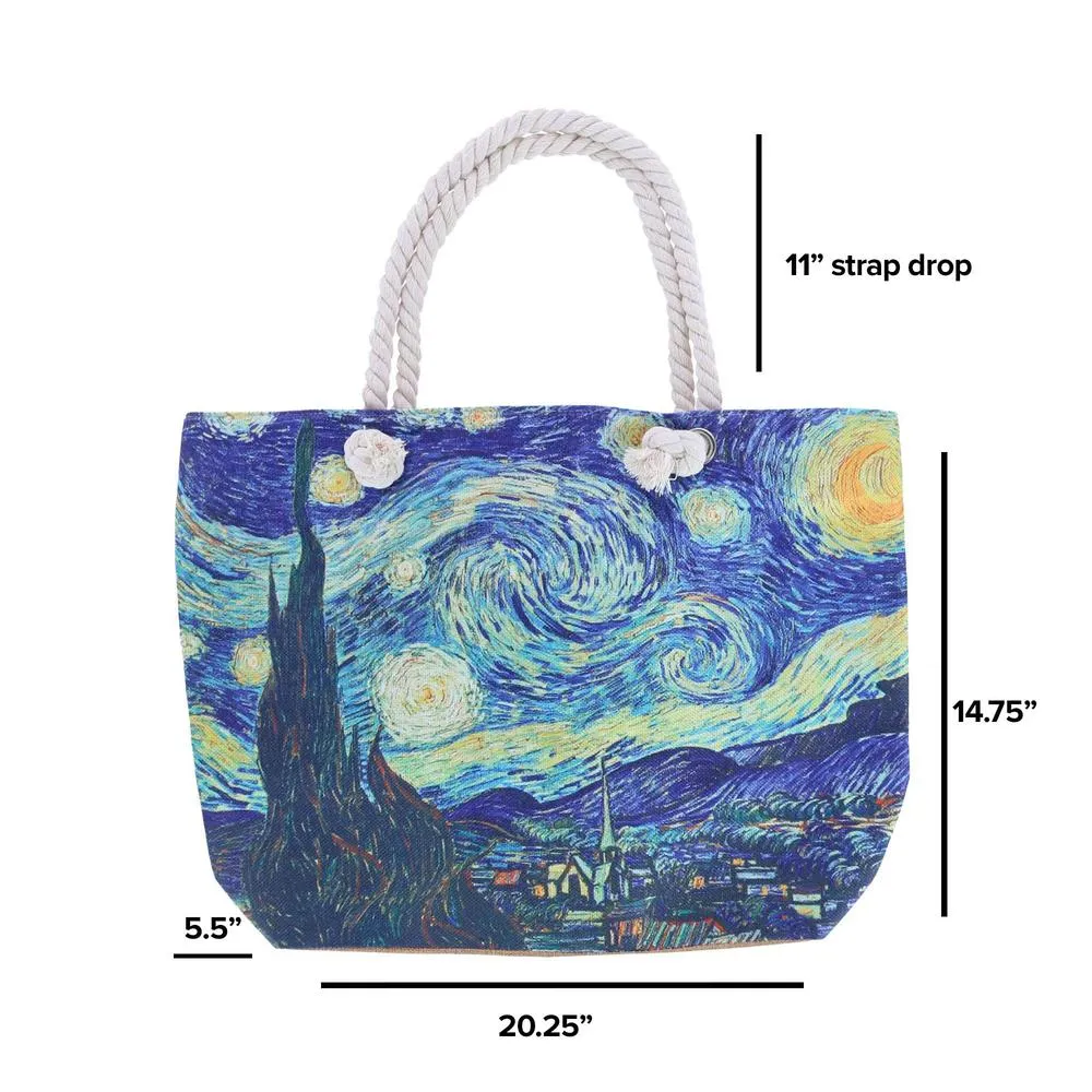 LOA320 Starry Night Beach Tote