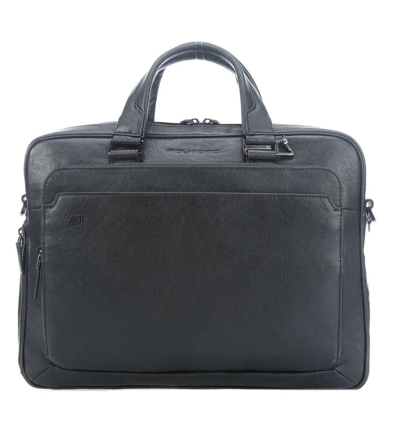 Piquadro Black Square Men's Laptop Briefcase