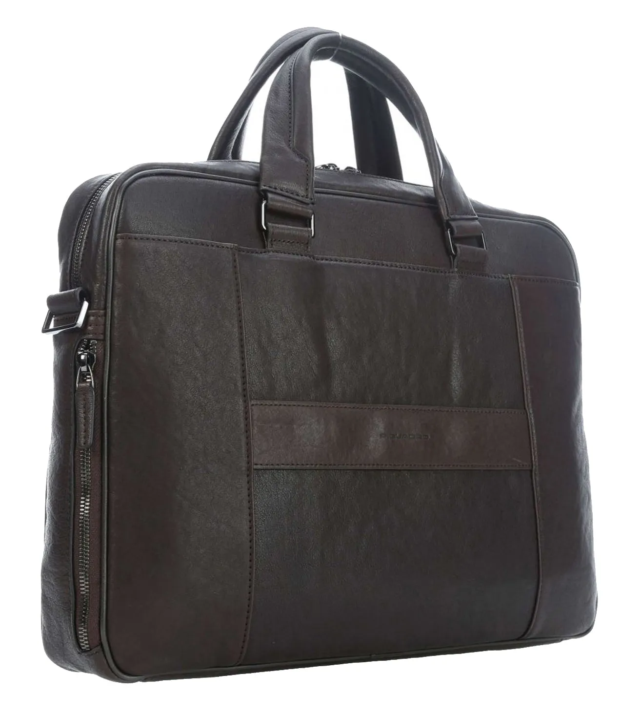 Piquadro Black Square Men's Laptop Briefcase