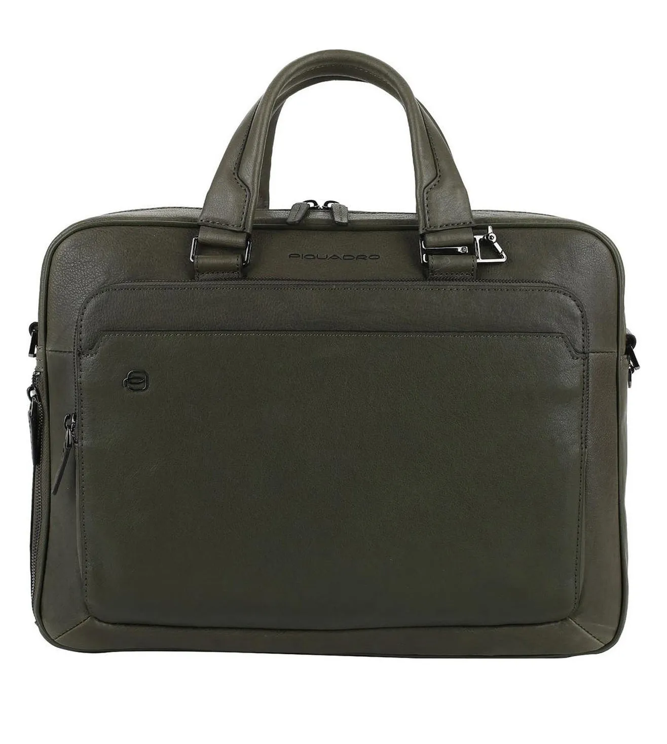 Piquadro Black Square Men's Laptop Briefcase