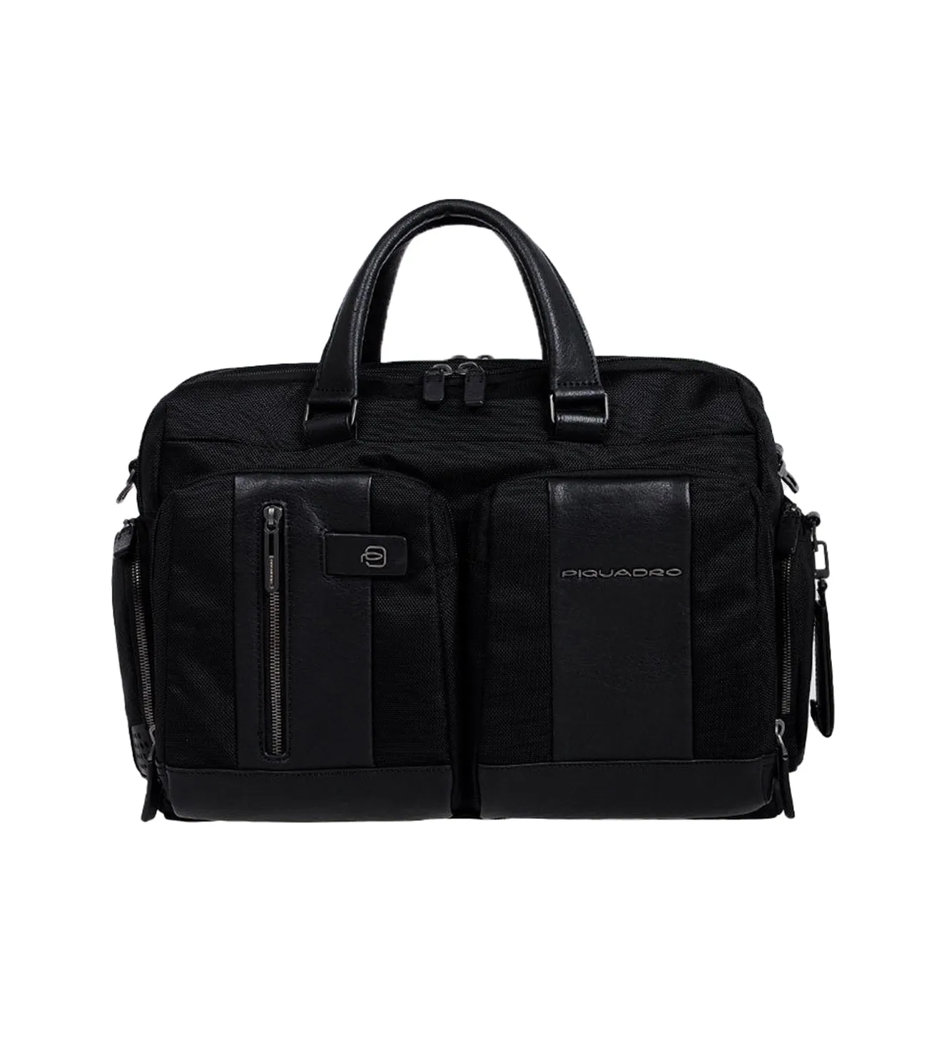 Piquadro Brief Men's Black Laptop Briefcase