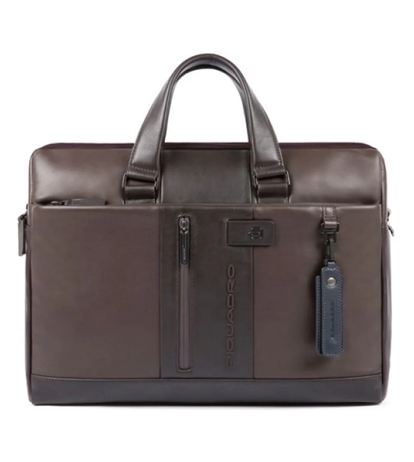 Piquadro Urban Unisex Grey-Black Laptop Briefcase