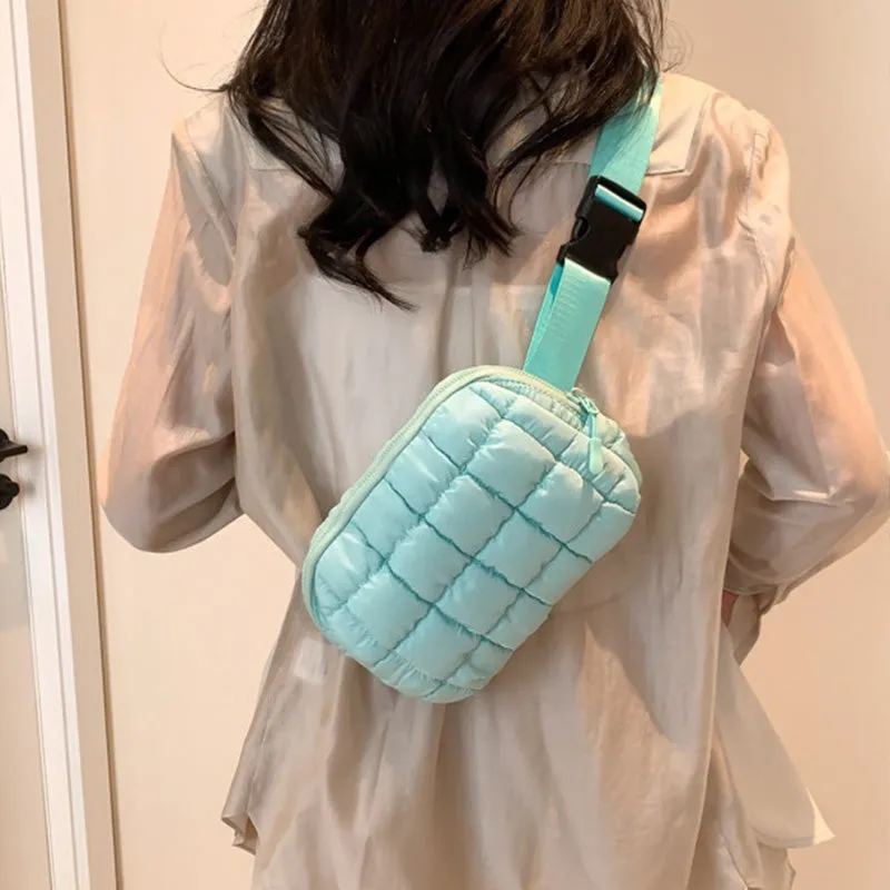 Puffer Crossbody Bag for Women