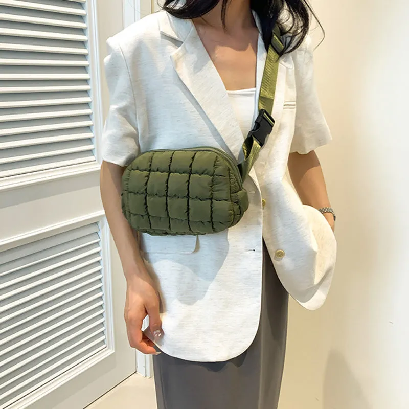 Puffer Crossbody Bag for Women