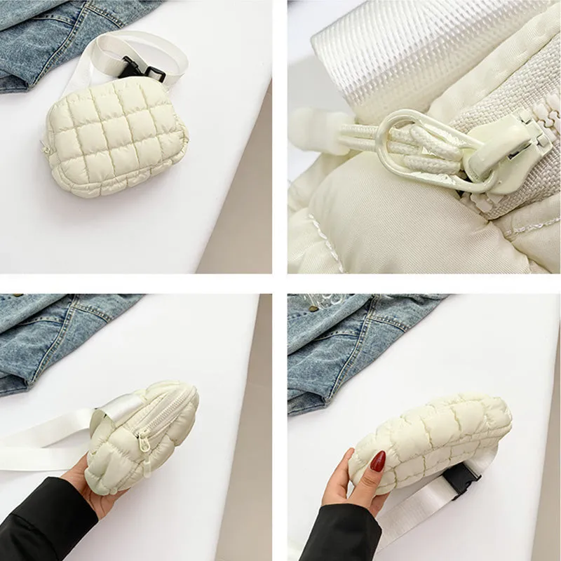 Puffer Crossbody Bag for Women