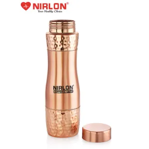 Sarmie Copper Water Bottle - 950 ML