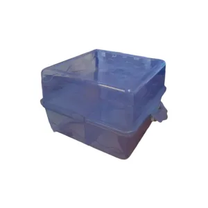 Square Lunch Box 15.3x14.8cm Plastic P0056