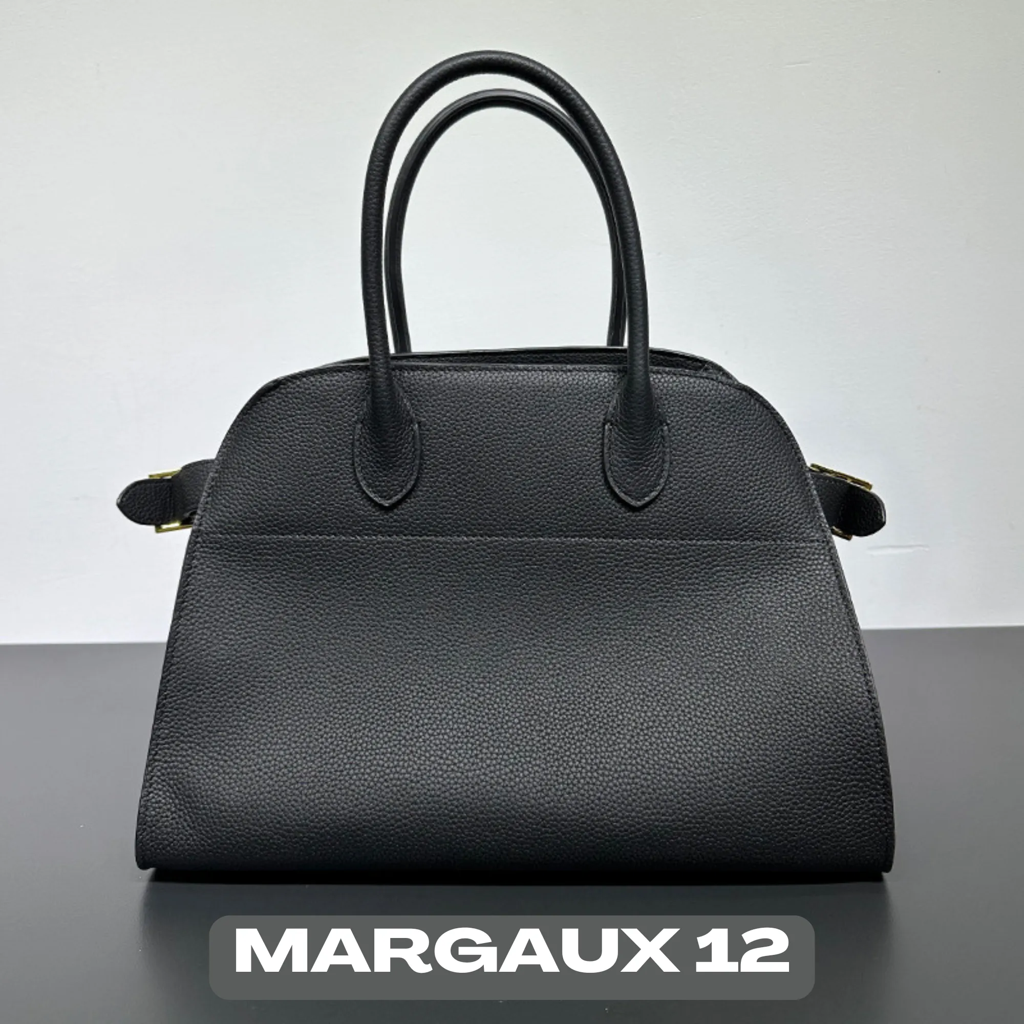 The Row Margaux Inspired Leather Bag | Without Logo