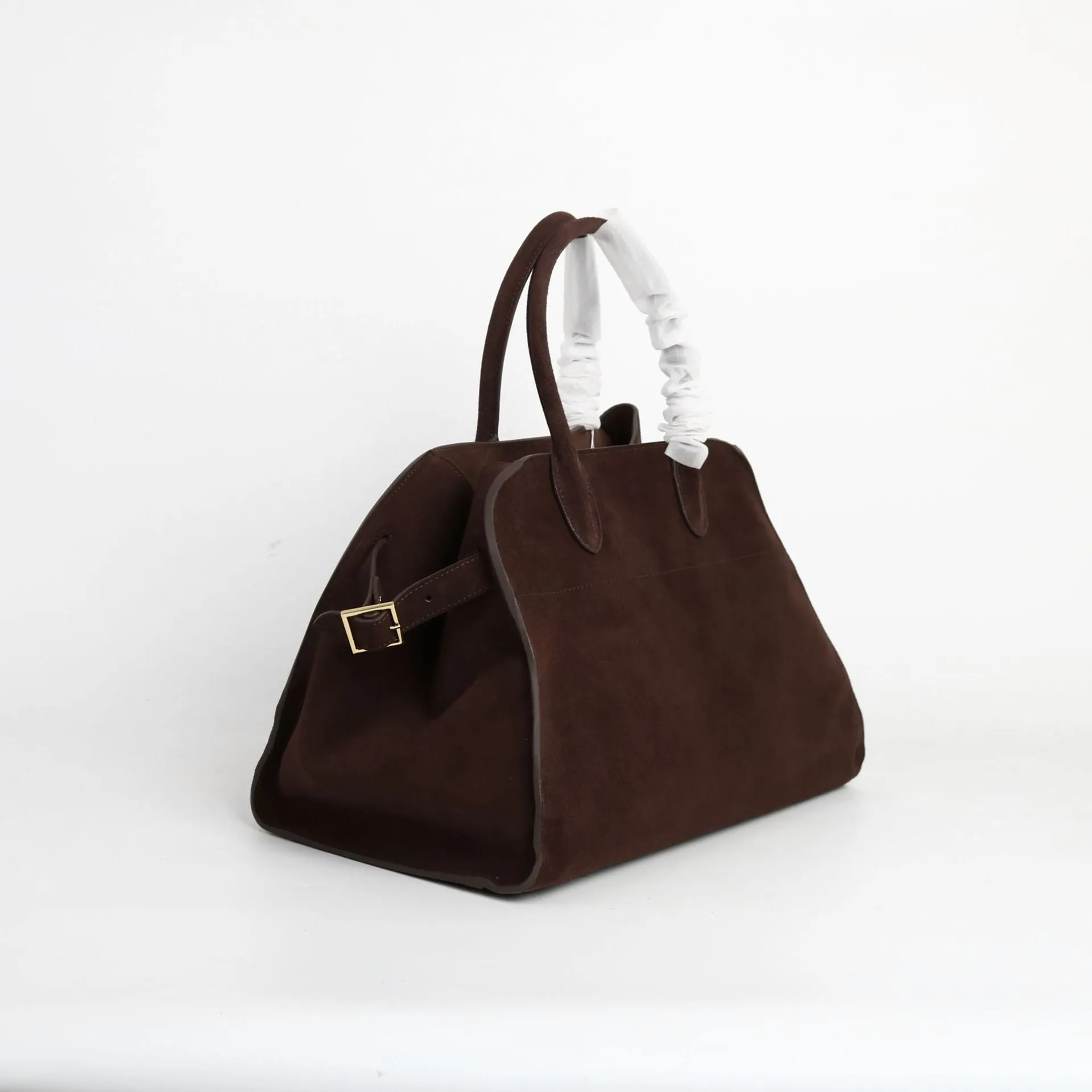 The Row Margaux Inspired Leather Bag | Without Logo