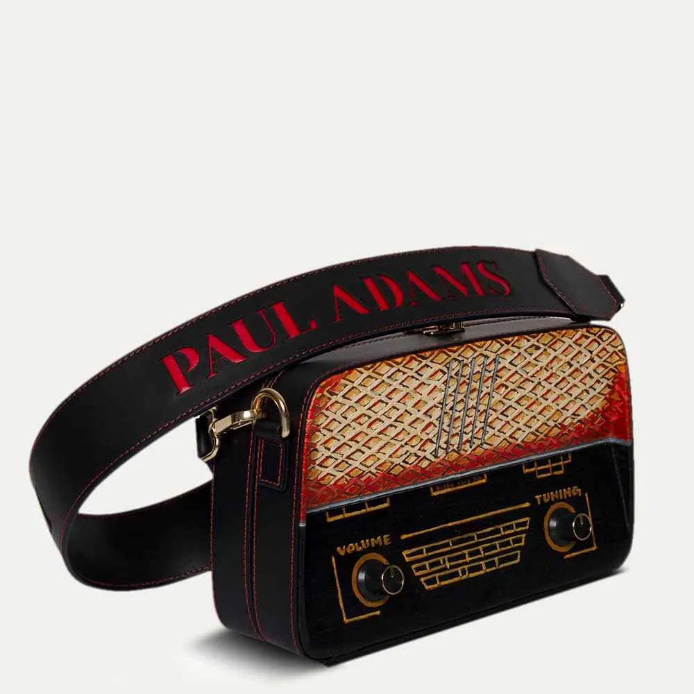 Vintage Radio Satchel Bag