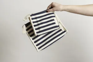 Washbag: Navy Stripe