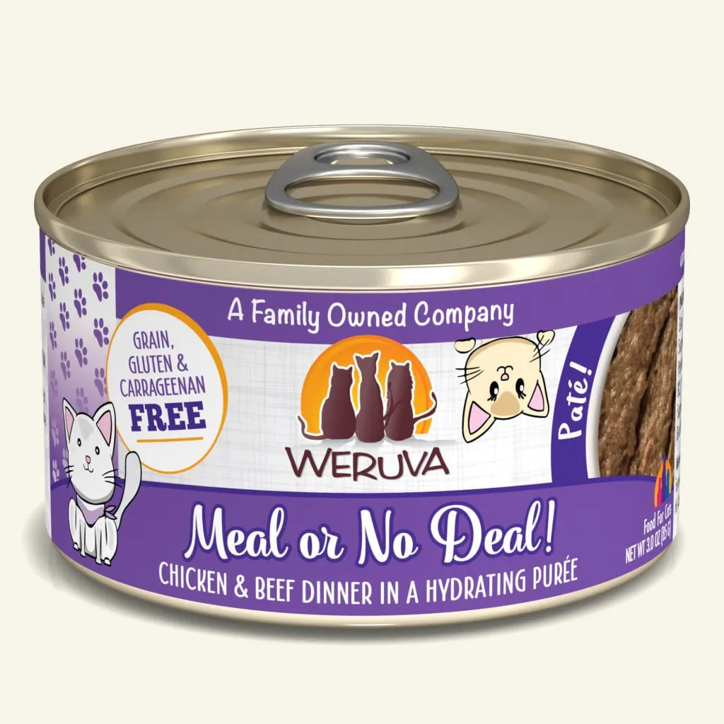 Weruva GF Cat Pate Meal Or No Deal 5.5oz