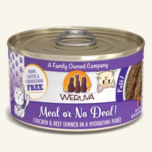 Weruva GF Cat Pate Meal Or No Deal 5.5oz